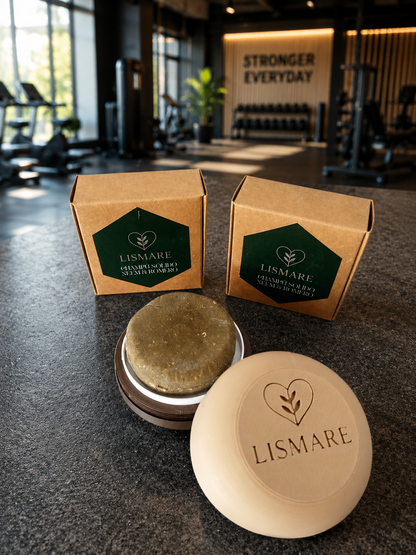 Jabonera drenante de regalo + 2 champús sólidos Neem &amp; Romero 75 g – Graso, picores y desequilibrio - Ideal gimnasio._4