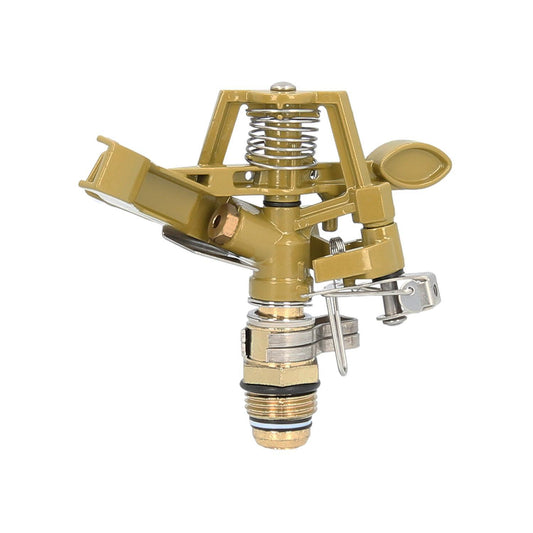 Aspersor Riego Regulable Metalico Sectorial Toma 1/2 Fabricado En Zinc, Riego De Jardines / Cesped_0