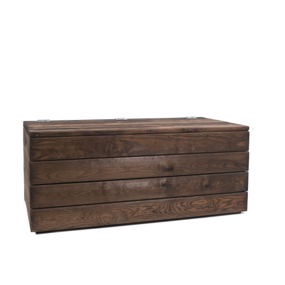 Baúl De Madera Takura Envejecida Con Estilo Japonés Vidahuerto 100x50x40 Cm._2