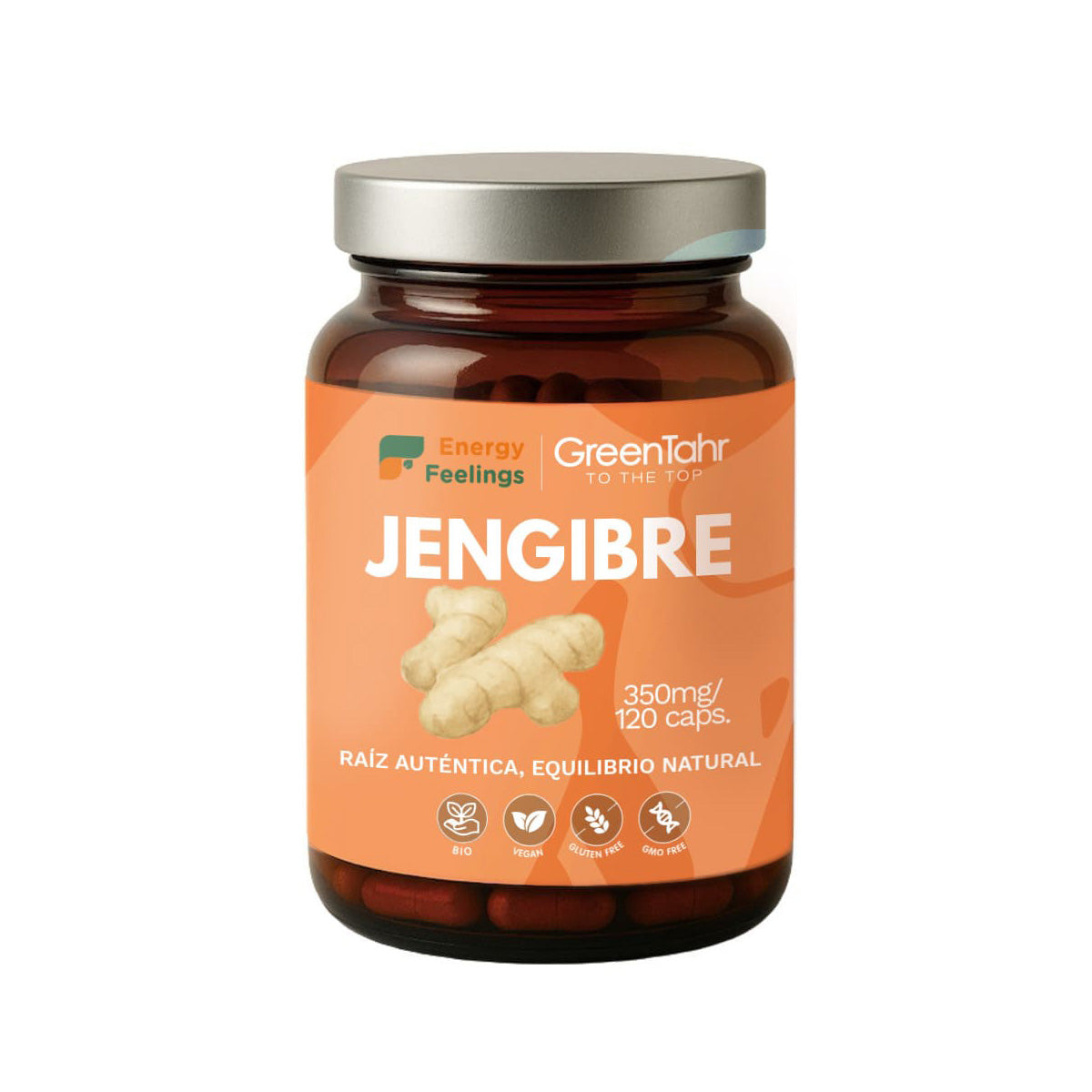Jengibre ECO Energy Feelings 120 cápsulas