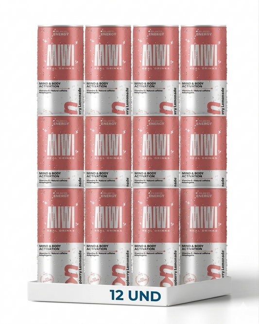 Miwi On Raspberry Lemonade 0% Azucar Miwi 12 Latas 25cl_0