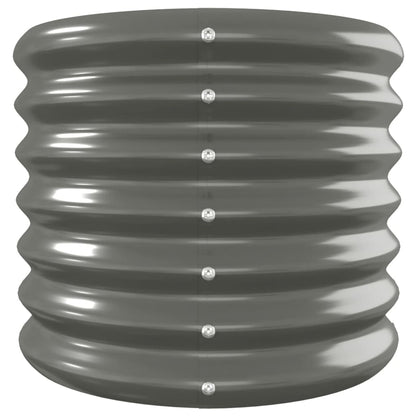 Jardinera Arriate Acero Galvanizado Gris 332x40x36 Cm_3