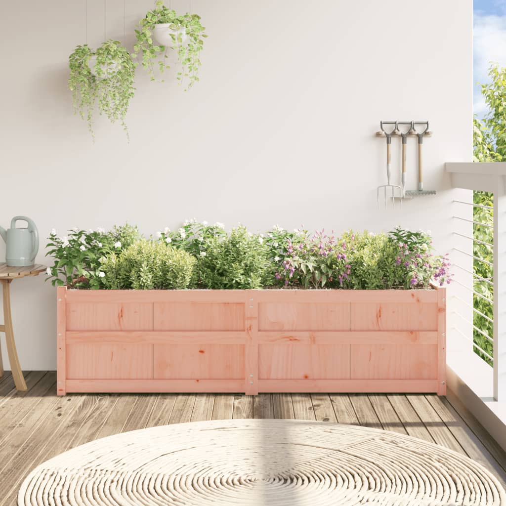 Jardinera Madera Maciza De Abeto Douglas 180x50x50 Cm_2