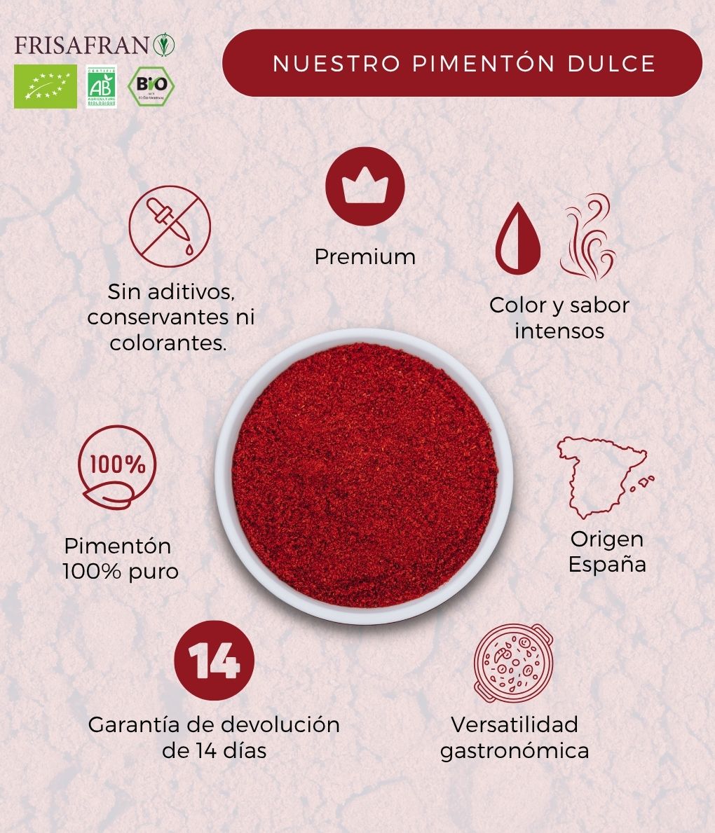 Pimentón En Polvo Ecológico | Sabor Picante 40 G_3