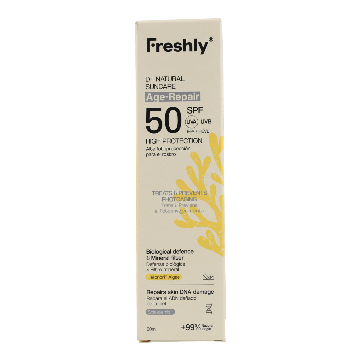 D+ Natural Suncare Age-Repair SPF50 Freshly Cosmetics 50ml