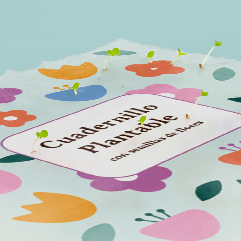 Cuaderno Plantable A5 con Semillas de Flores – Escribe, Planta y Hazlo Florecer - Resetea_2