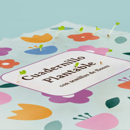 Cuaderno Plantable A5 con Semillas de Flores – Escribe, Planta y Hazlo Florecer - Resetea_2