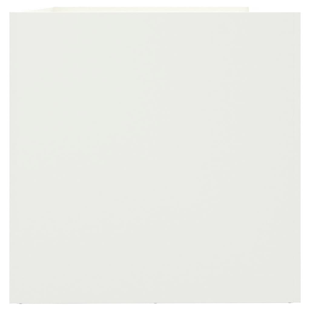 Jardinera Acero Blanco 62x47x46 Cm_5