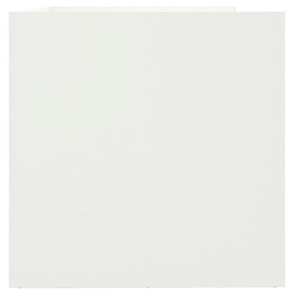 Jardinera Acero Blanco 62x47x46 Cm_5