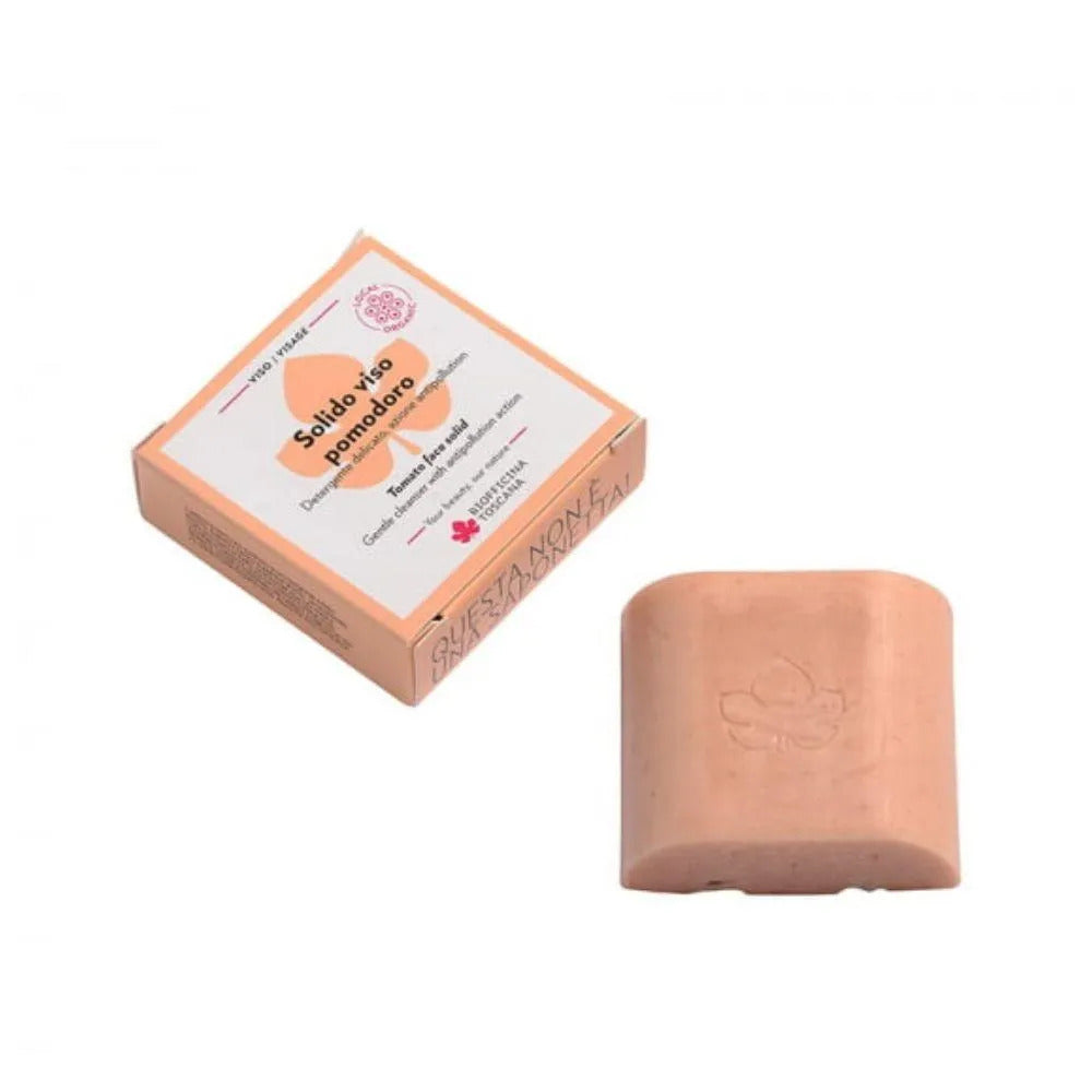 Limpiador Facial Sólido Tomate Biofficina Toscana 50g_0