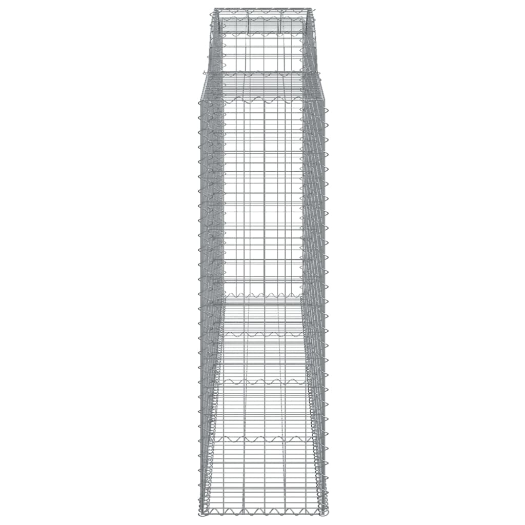 Cestas Gaviones 12 Uds Forma De Arco Hierro 300x50x160/180 Cm_4