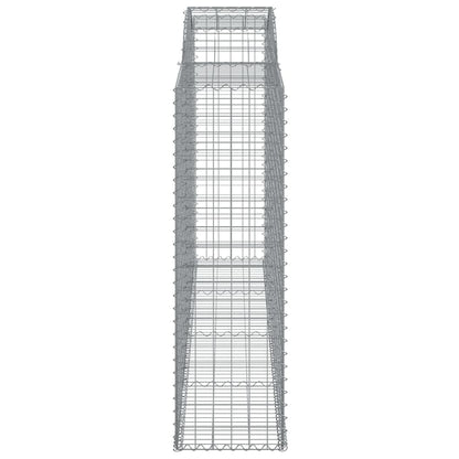 Cestas Gaviones 10 Uds Forma De Arco Hierro 300x50x160/180 Cm_4