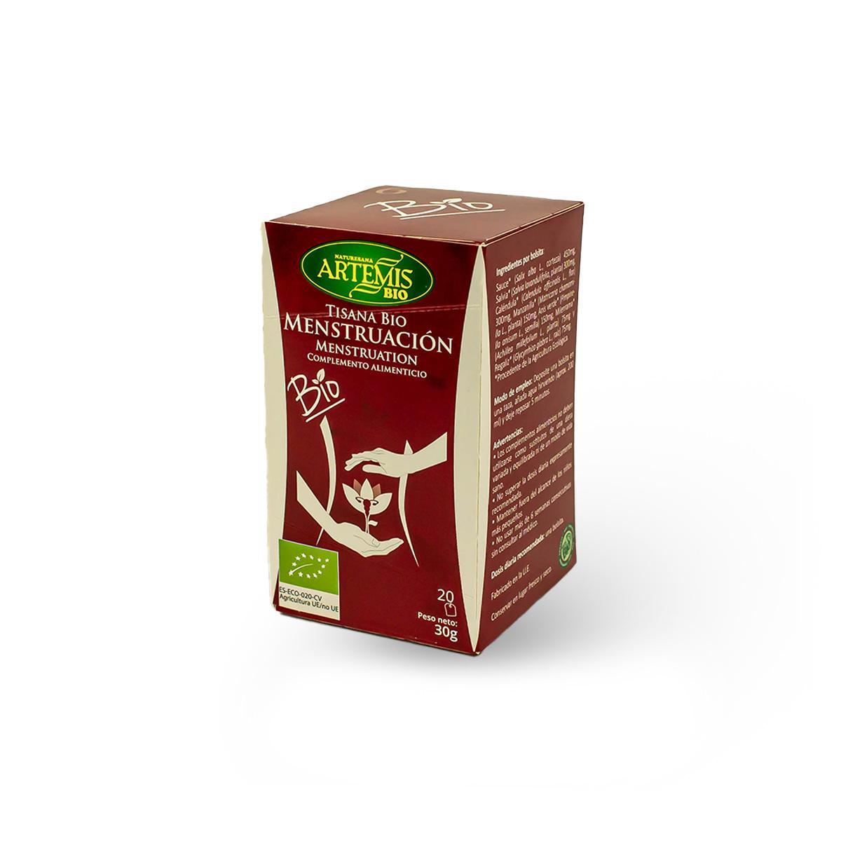Tisana Bio Menstruación Artemis Bio 20 bolsitas