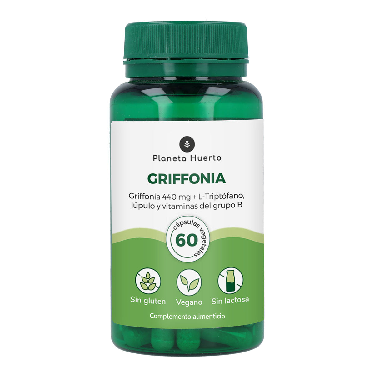 Griffonia 5-HTP Planeta Huerto 60 cápsulas
