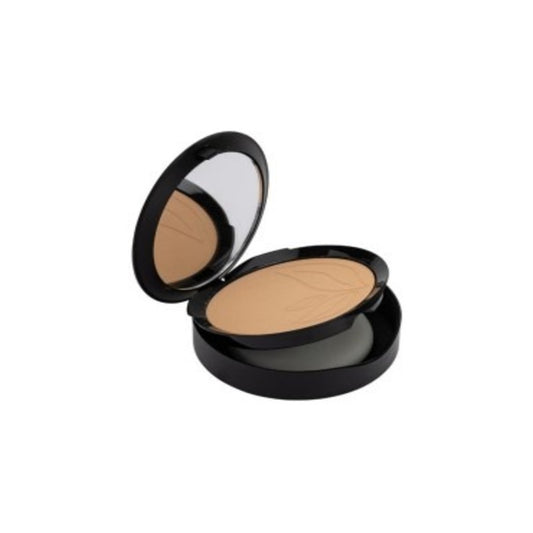Base De Maquillaje Compacto Fps10 Tono Neutro Purobio 9 Gr_0