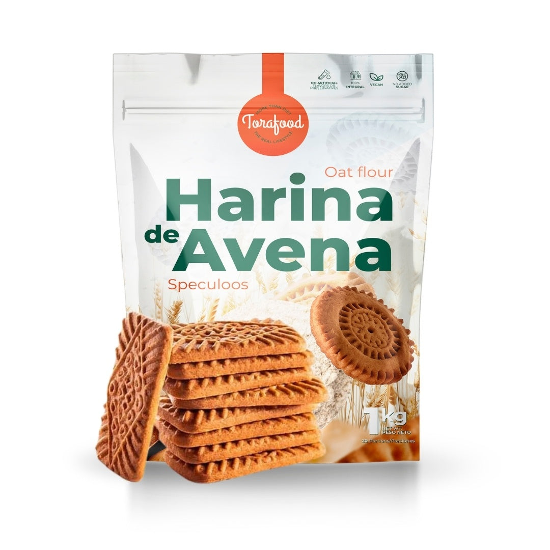 Harina De Avena Speculoos (Lotus) Torafood 1kg