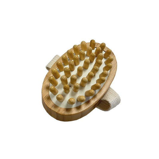 Cepillo de masaje anticelulitis bambú Naturabio