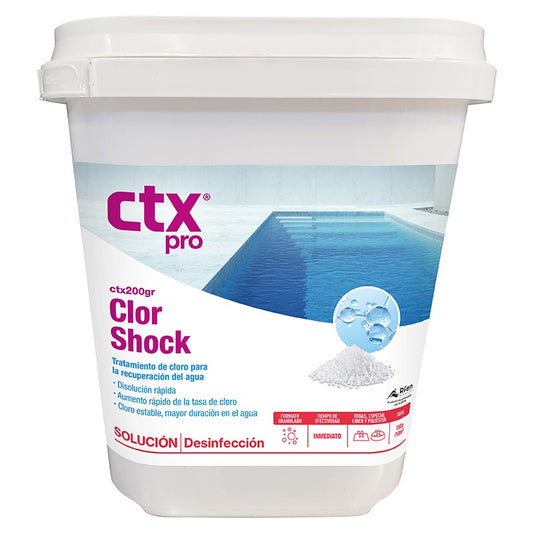 Cloro Rápido De Choque Dicloro Granulado Ctx-200gr Envase 5 Kg_0