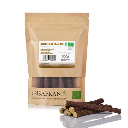 Regaliz De Palo Ecológico Seco - Sabor Y Calidad | Frisafran 500 G_1