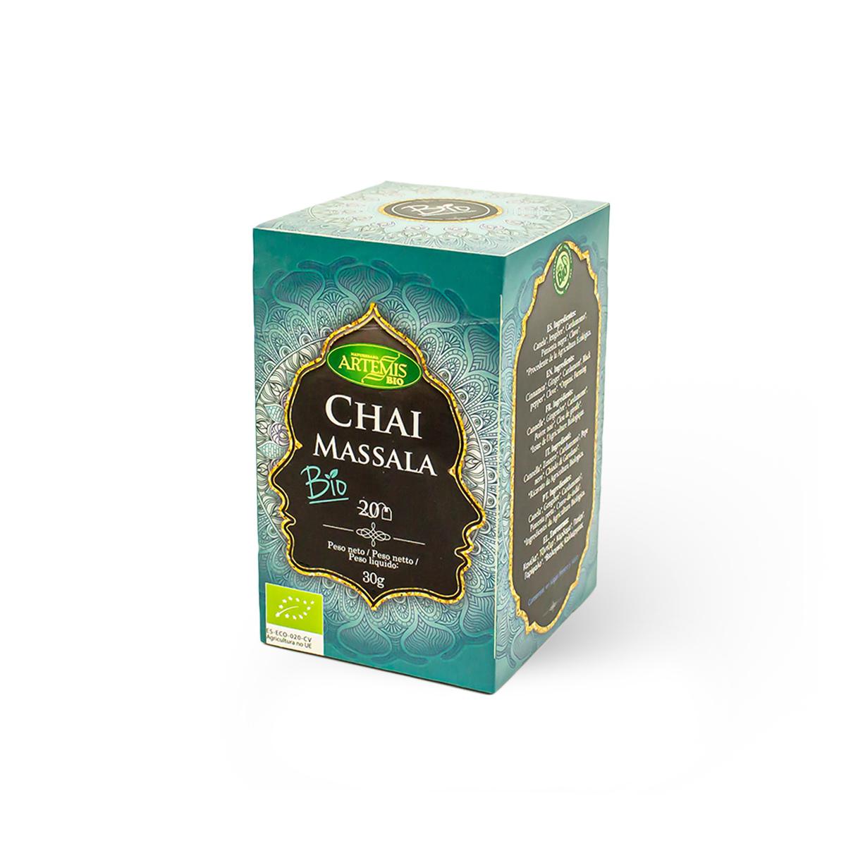 Chai Massala para infusión Artemis Bio 20 bolsitas