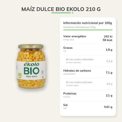 Información nutricional