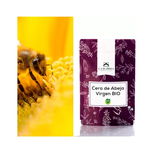 Cera de abeja virgen BIO, Camassia 200 g