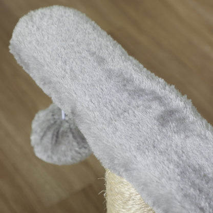 Pawhut Árbol Rascador Para Gatos Pequeños 43 Cm Con Poste Giratorio Con Bolas_4