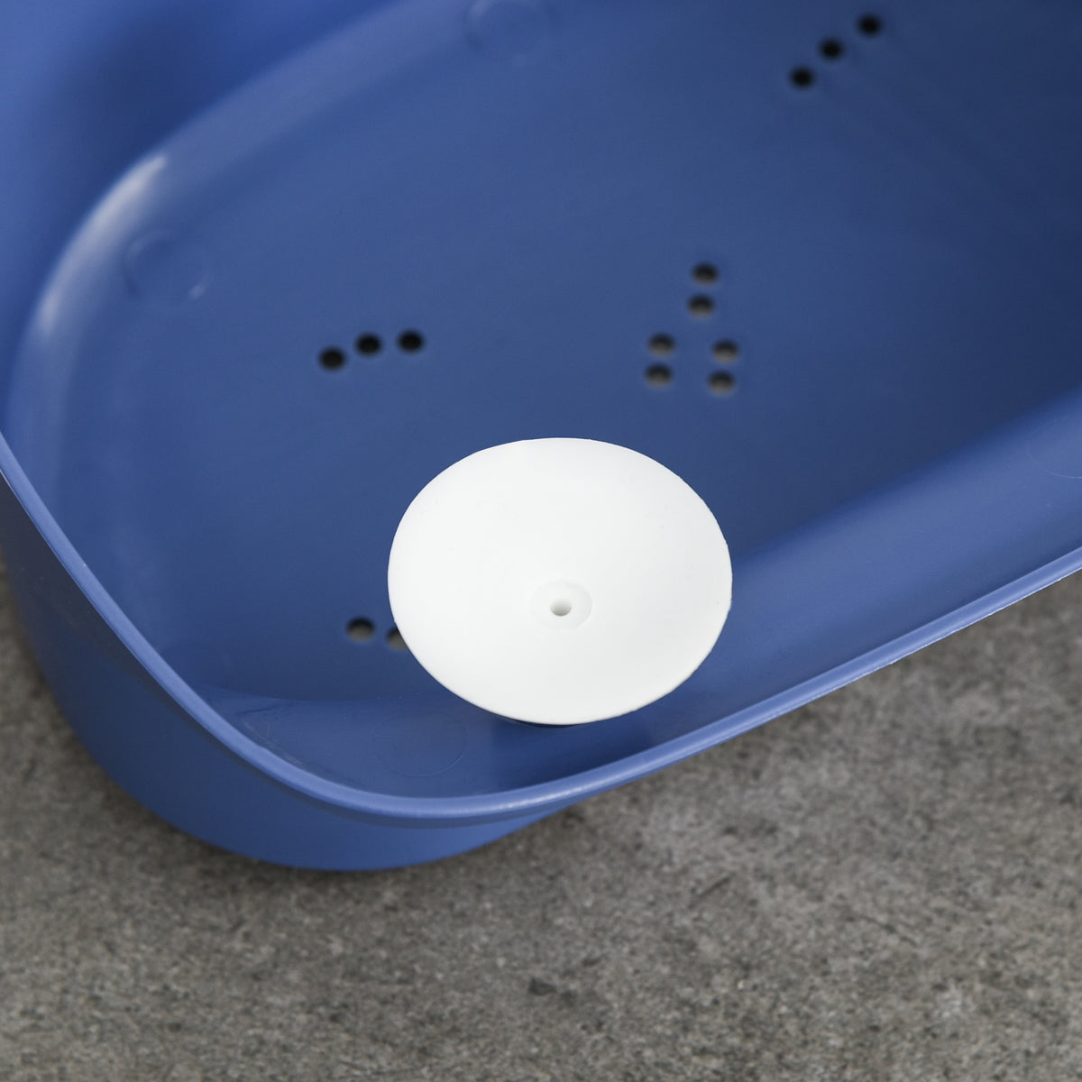 Homcom Bañera Plegable Para Bebé 0-6 Años Patas Antideslizantes 75,3x55,4x43 Cm_3