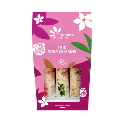 Trío Cremas De Manos 30ml Almendra, Rosa Y Jazmín_2