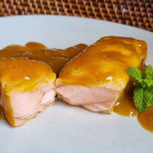 Salmón En Mango Tropical Especiado_0