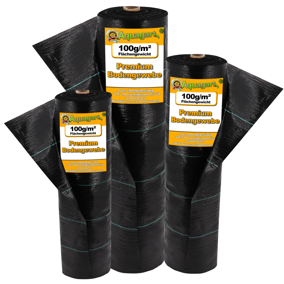 184m² Película De Mantillo Para Malezas De Tejido Molido 100 G 2 M De Ancho_0