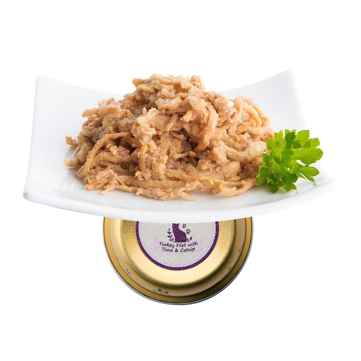 Nuevo Tarrina Gato Delicius filetes de Pavo y Atún 85 g