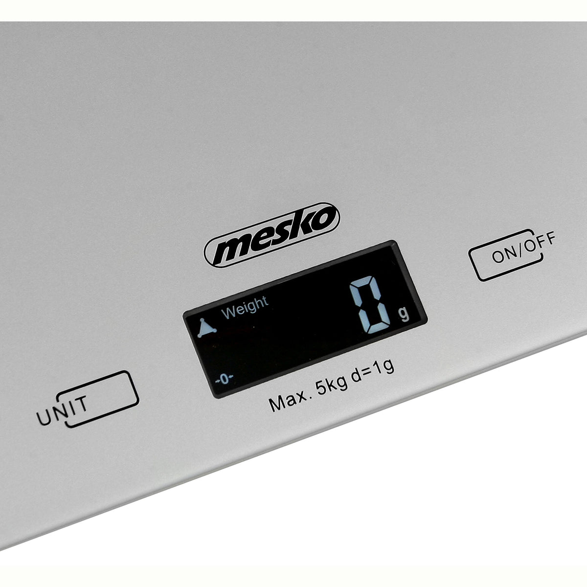 Báscula De Cocina Digital Extraplana, Plataforma Vidrio, Precisión 1gr Hasta 5 Kg, Función Tara Mesko Ms3145 Gris_4