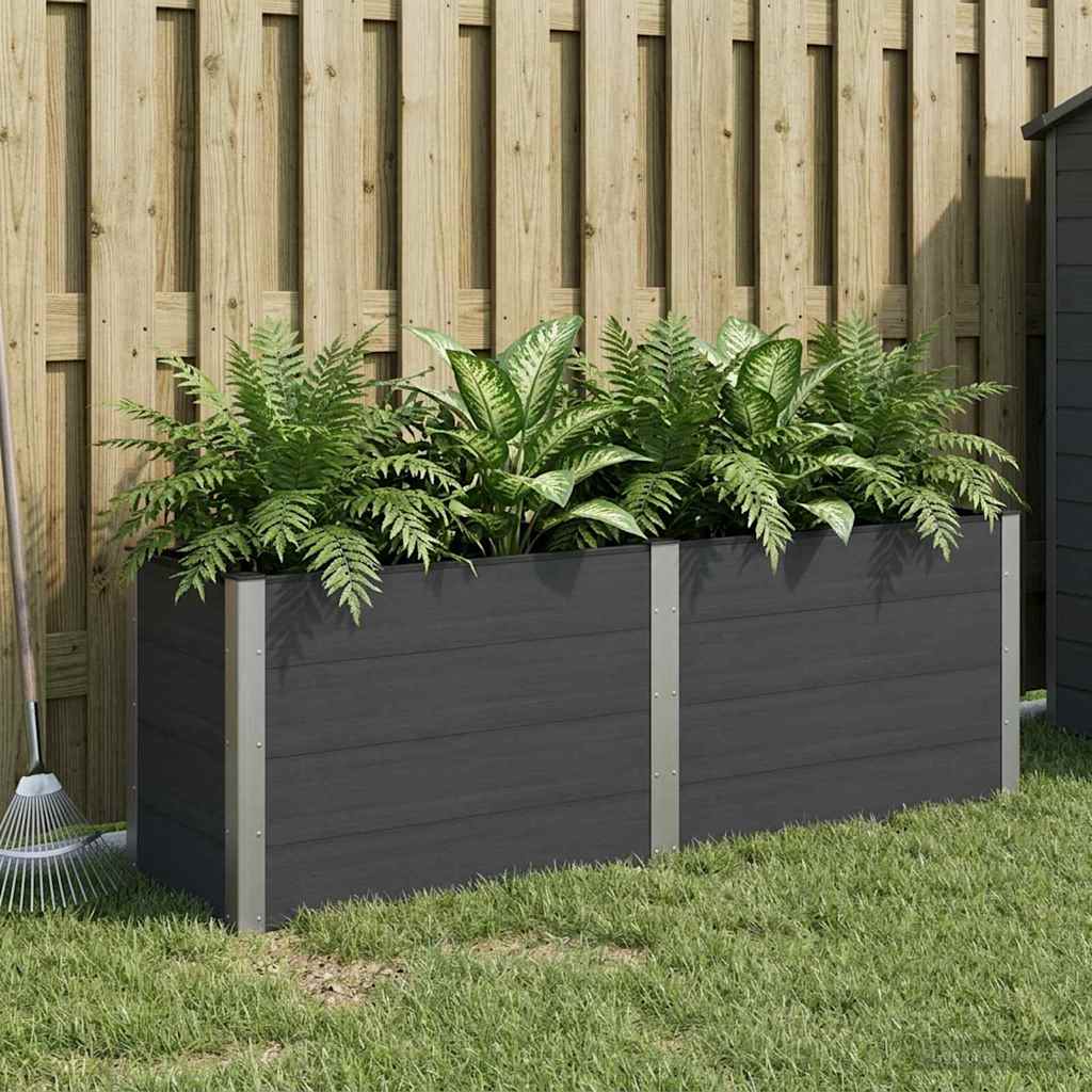 Arriate Elevado Negro 200 X 50 X 91 Cm_1