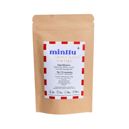 Caramelos 100% De Xilitol Sin Azucár · Naranja 78g_0