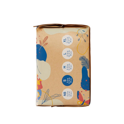 Pack 4x Pañal Ecológico de Bambú Talla 2, Ecoboom (3-8 Kg) 144 Unidades
