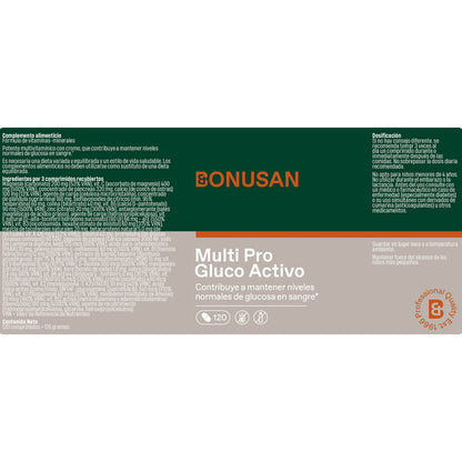 Bonusan Multi Pro Gluco Activo 120 comprimidos
