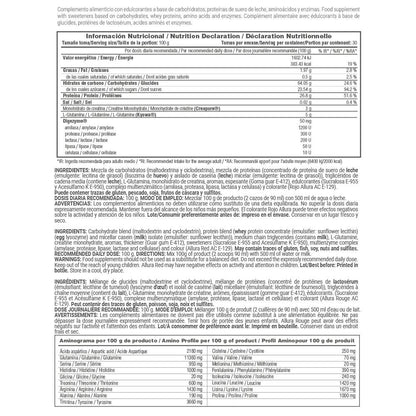 Gainer Mass Formula - 3 Kg - Fresa - Aumenta La Masa Muscular - Masmusculo_5