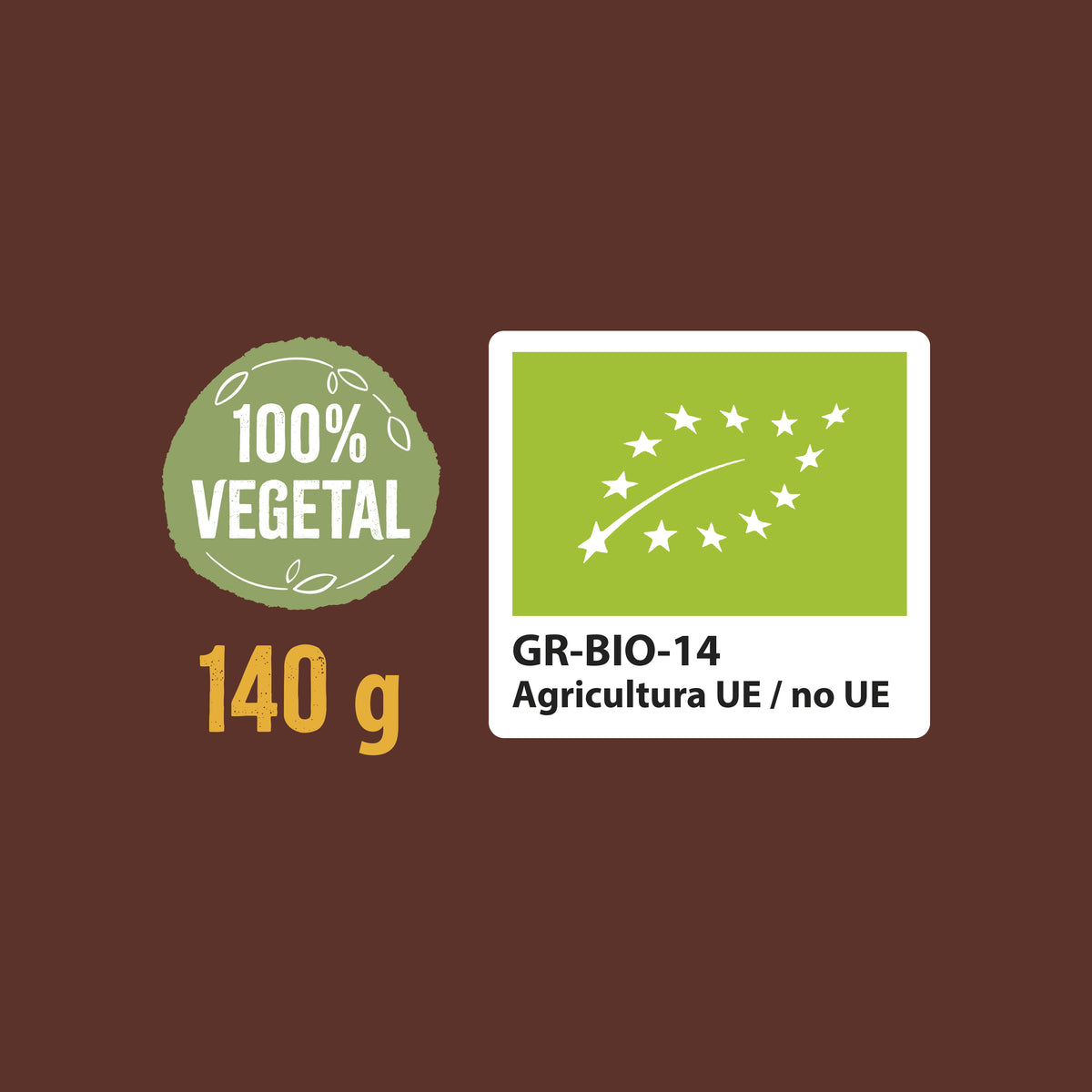 Barquillos Rellenos de Chocolate Bio NaturGreen 140 g