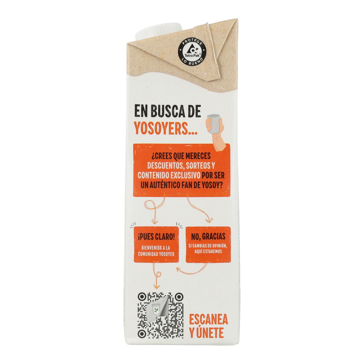 Bebida de Avena Sin Gluten Yosoy ECO 1 L