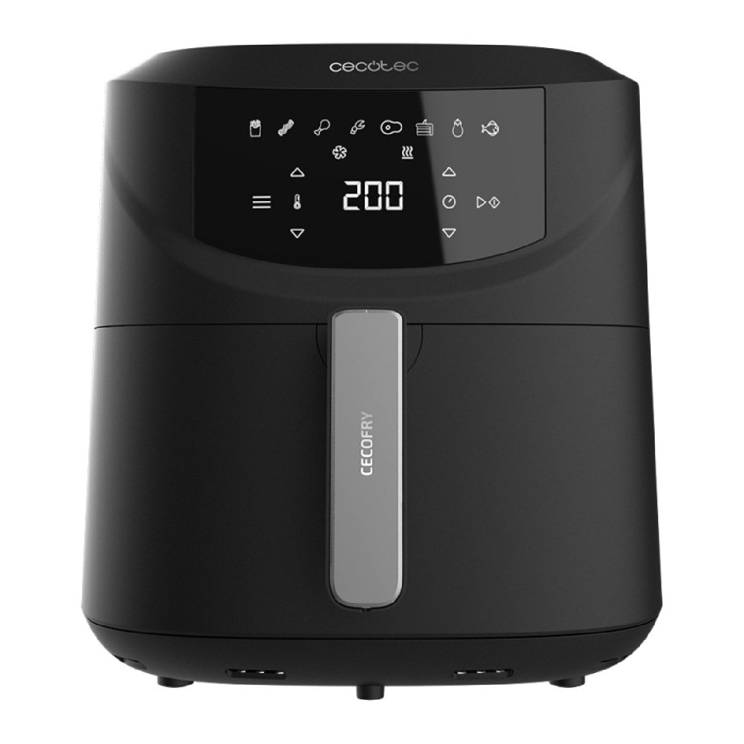 Freidora Sin Aceite De 7,6 L Aire Caliente Cecofry Absolute 7600. 2000 W, Digital Y Compacta, Tecnología Perfectcook, Temperadura Y Tiempo Regulable_0