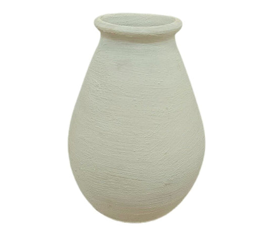 Jarrón Textura Blanco 24cm_0