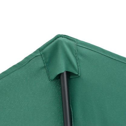 Outsunny Sombrilla Parasol Jardín Con Manivela Semicircular Exterior 269x138x236_3