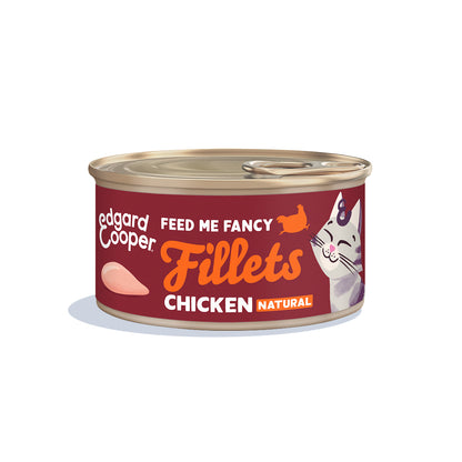 Filetes de pollo para gatos Edgard &amp; Cooper 70 g