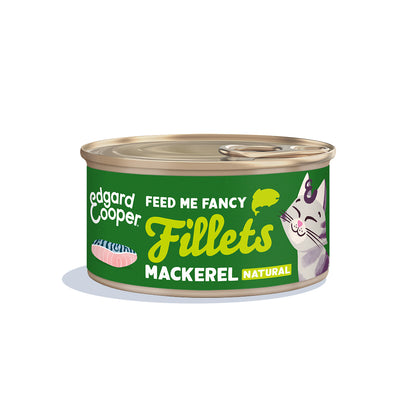 Filetes de caballa para gatos Edgard &amp; Cooper 70 g