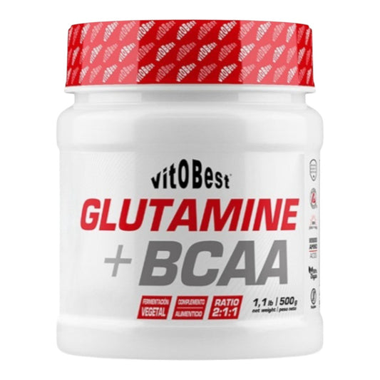 Glutamine + Bcaa 500 Gr Limón_0