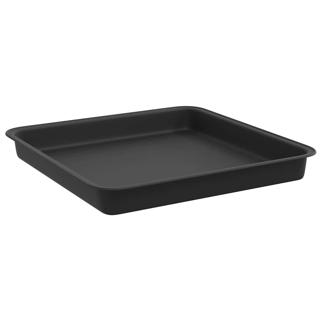 Bandeja Cuadrada Para Flores 24 Pcs Negro 18 X 18 X 2 Cm_4