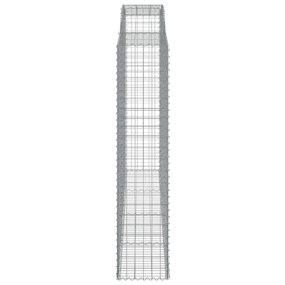 Cestas De Gaviones 15 Uds Forma De Arco Hierro 300x50x220/240cm_4