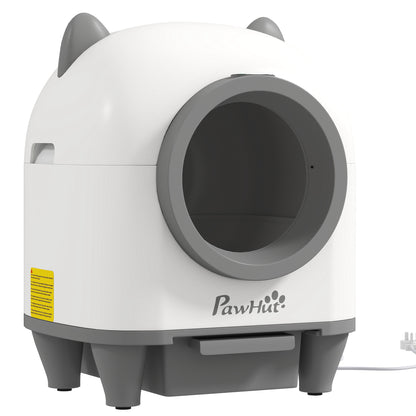 Pawhut Arenero Gatos Autolimpiable 80l Eliminación De Olores Control De App_0
