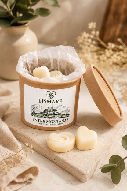 Wax Melts de soja para quemador – Bombones aromáticos, sinergia de romero, tomillo y pino – Entre Montañas – Lismare_2